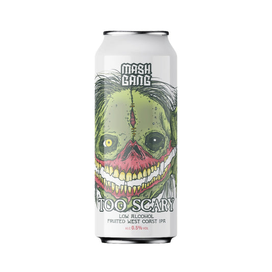 Too Scary - 0.5% - Fruited West Coast - 440ml - 12 Pack