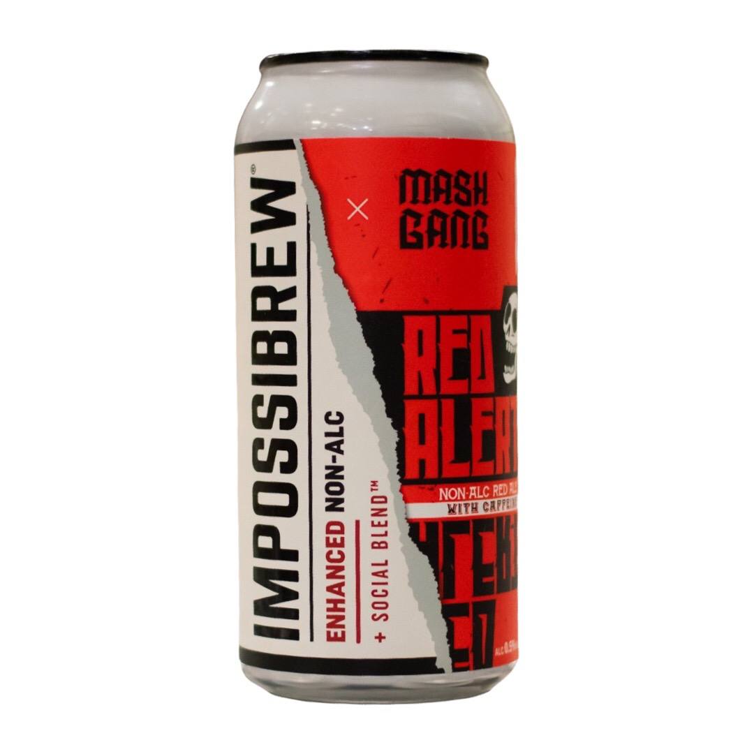 MG X Impossibrew - Red Alert -  0.5% - Red Ale - 440ml